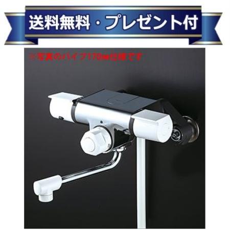 ＼6月押さえる！最高限度100%Pうしろ側／差し上げ物付き添い人 [FTB170KPR2]KVK 定量止水付サーモスタット式シャワー お湯ぴた続きもの 240粍配管付