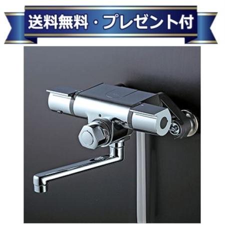 ＼6月押さえる！最高限度100%Pうしろ側／差し上げ物付き添い人 [FTB170KWPT]KVK 定量止水付サーモスタット式シャワー お湯ぴた続きもの 冷ややかさ地用 170粍配管付
