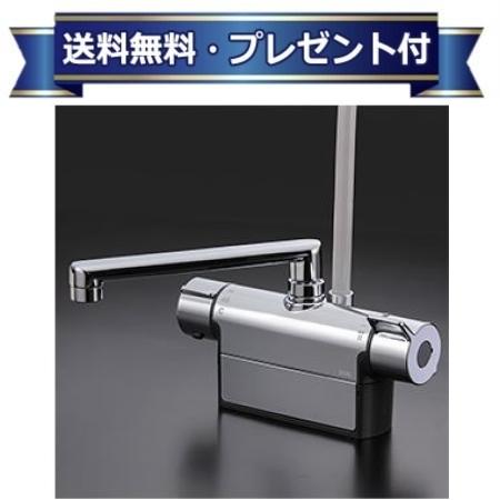 ＼6月押さえる！最高限度100%Pうしろ側／差し上げ物付き添い人 [FTB200D2R3TH]KVK 甲板形サーモスタット式シャワー 撥水サーモ続きもの 300粍配管付
