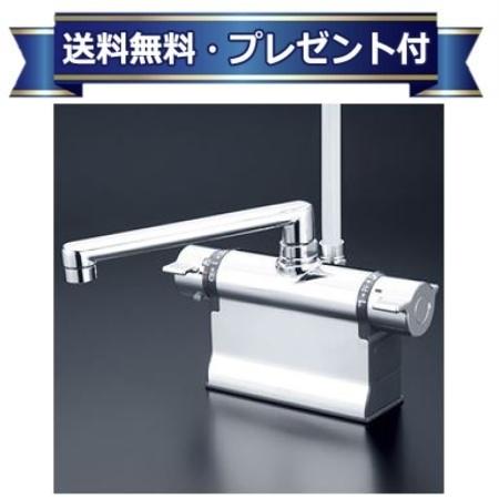 ＼6月押さえる！最高限度100%Pうしろ側／差し上げ物付き添い人 [KF3011TR2HS]KVK 甲板形サーモスタット式シャワー 撥水サーモ続きもの 240粍配管付