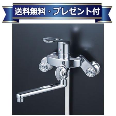 プレゼント付き [KF5000TRK]KVK 壁付シングルレバー式シャワー 楽付王 170mmパイプ付 一般地 17,310円