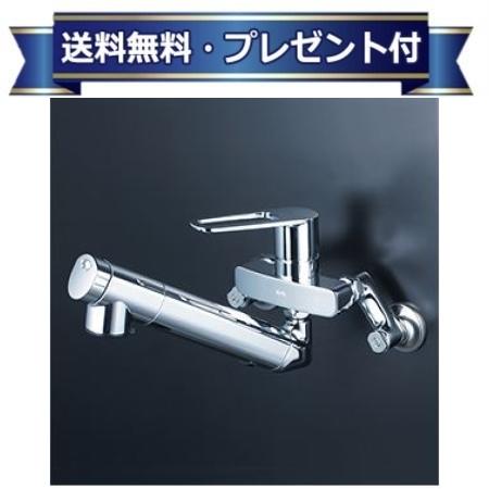 プレゼント付き [MSK110KZEJST2]KVK 浄水器内蔵用シングル混合栓 浄水器水栓シリーズ 浄水カートリッジ付 逆止弁なし 寒冷地用