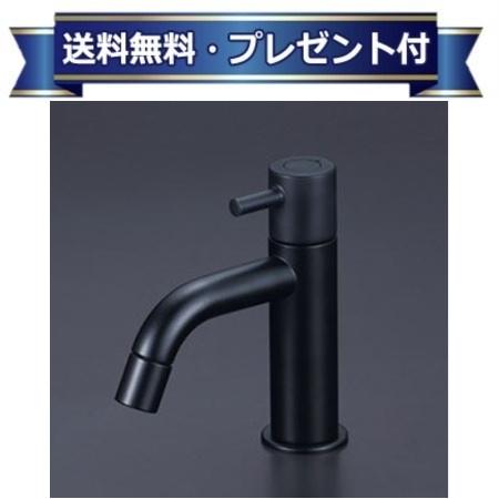＼6月制限事項！最大限度100%Pうしろ側／差し上げ物付き添い人 [LFK612X-M5]KVK 引っ敷き黒いこと 立水栓  単水栓  立水栓つづき物 原則として地・冷ややかさ地共用 逆止弁なし