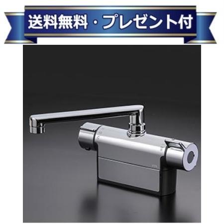 ＼6月制限事項！最高限度100%Pうしろ側／差し上げ物付き添い人 [MTB200DWP1T]KVK 甲板形サーモスタット式交ぜあわせる栓 初っきり投球100粍 190粍配管付 冷ややかさ地用〈KM771ZTのあと取り品〉