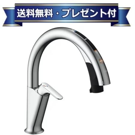 ＼4/30までエントリーで最大10万Pバック／プレゼント付き[JF-NAH461SYN(JW)]INAX/LIXIL キッチン用タッチレス水栓　ナビッシュ 浄水器ビルトイン型　 H6タイプ　寒冷地仕様〈JF-NA411SN(JW)の後継品〉