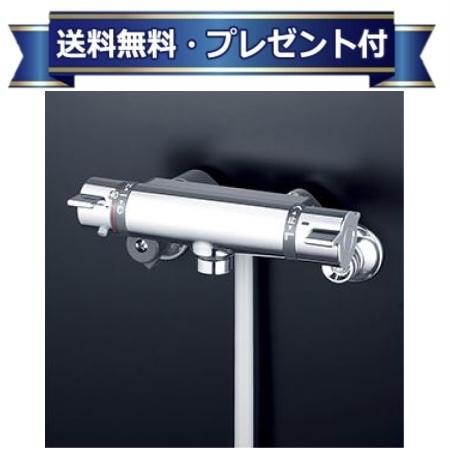 ＼4/30までエントリーで最大10万Pバック／プレゼント付き [KF800TNNWF]KVK サーモスタット式シャワー　メッキワイドシャワーヘッド　メタリックホース1.6m　メッキハンガー 20,874円