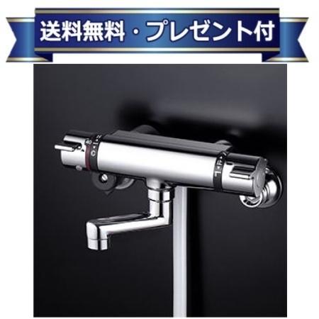 ＼6月制限事項！最大限度100%Pうしろ側／差し上げ物付き添い人[KF800TNS2]KVK サーモスタット式シャワー ワンストップシャワー付 80粍導管付