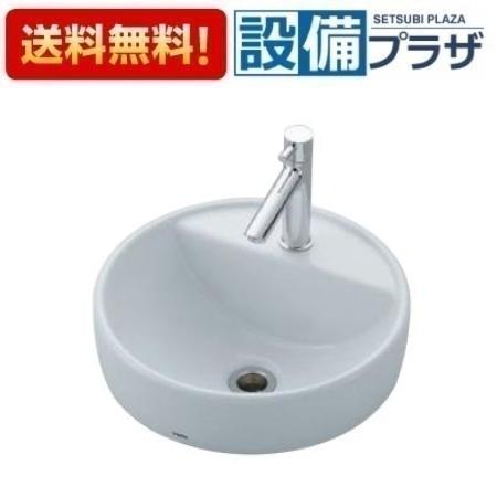 [L652D+TLE35SS1A+M281+T22BS]TOTO カウンター式手洗器　ベッセル式 台付自動水栓 床排水金具 Sトラップ｜設備プラザ