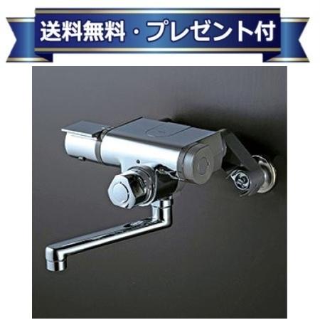 ＼6月押さえる！最高限度100%Pうしろ側／差し上げ物付き添い人 [MTB170KWPTHS]KVK 定量止水付サーモスタット式組みあわせる栓 お湯ぴた続きもの 撥水水栓 170粍配管付 冷ややかさ地用