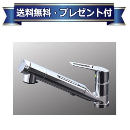 ＼4/30までエントリーで最大10万Pバック／プレゼント付き[KM5011ZTECJS]KVK 浄水器内蔵用シングルシャワー付混合栓 浄水カートリッジ付 寒冷地