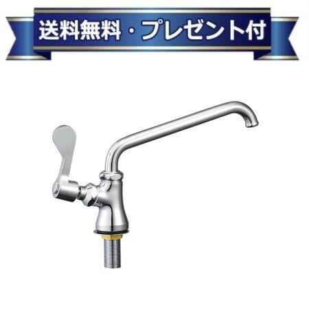 プレゼント付き[A5370L-20]三栄水栓 SANEI 厨房用立形上向自在水栓 左ハンドル 共用形｜設備プラザ 10,253円