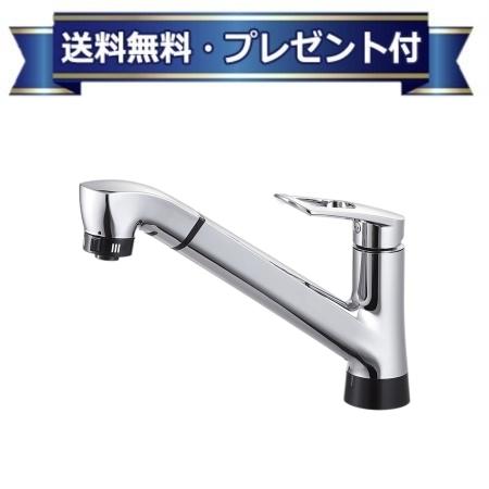 プレゼント付き[EK87121E-13]三栄水栓 SANEI キッチン水栓 シングル混合栓 タッチ式 台所 蛇口 キッチン
