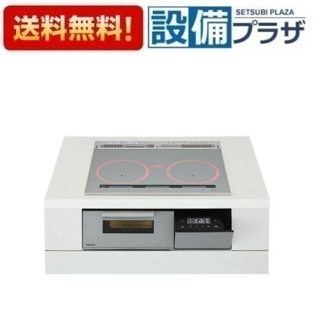 ＼6月制限事項！最大限度100%Pうしろ側／[KZ-A1T6S]パナソニック IH煮炊き暖房器 ビルトはたご屋手合い 幅60糎 Aつづき物 3口 いの一番 しろがね色〈KZ-AN36Sの家督相続品〉