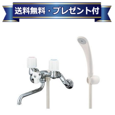 楽天市場】カクダイ 2ハンドルシャワー混合水栓 【一時止水付】 139