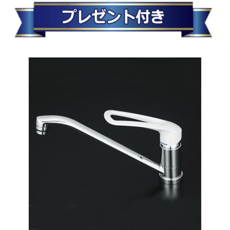 ＼4/30までエントリーで最大10万Pバック／プレゼント付き [KM5011C2]KVK 水栓金具 シングルレバー混合栓 台所 ケーブイケー