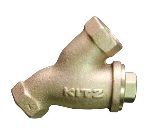 KITZ（キッツ） Y形ストレーナ 青銅 Y-40A バルブ Y型 ねじ込み形 150型(10K)