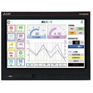 楽天市場】三菱電機 GT2107-WTBD GT21ワイド 7型ワイド WVGA[800×480