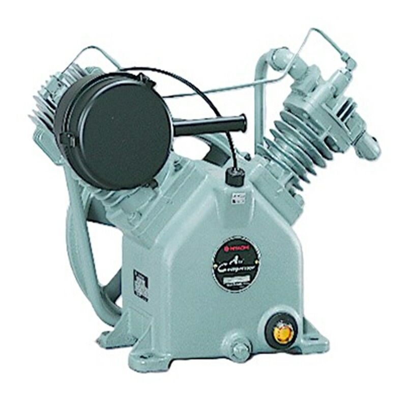 日立 圧縮機本体のみ 7.5P-9.5CV ベビコン 給油式 圧力開閉器式 7.5kW タンク・モータなし