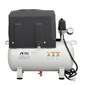 アネスト岩田 コンプレッサー TWP04-8M 50/60サイクル共用 貯蔵タンクマウント 無燃料補給式 剪断応力開閉器式 三相200V 0.4kW 小型 ワット数吊りひも付 繋ぎ皆無