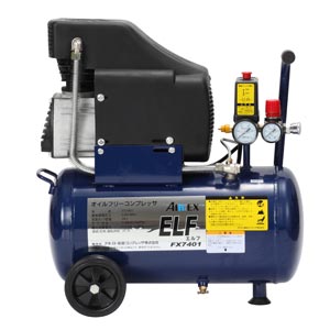 楽天市場】アネスト岩田 オイルフリーコンプレッサ FX6601 (100V/容量 