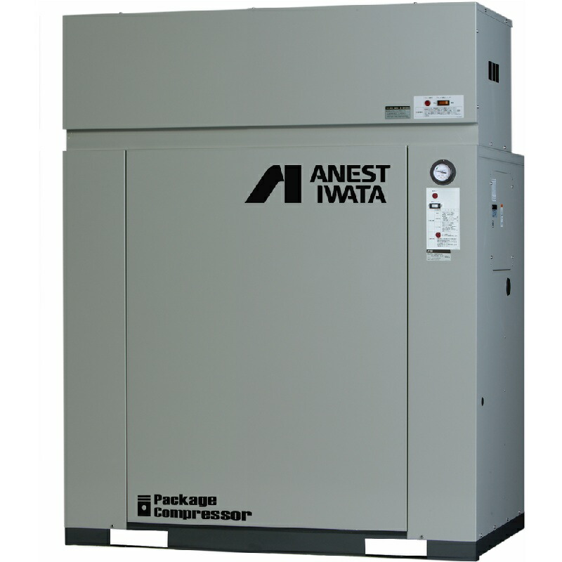 【店卸し資産あり】 アネスト岩田 コンプレッサー CLP55EFH-8.5DM6 60サイクル専用 包み 燃料補給式 剪断応力開閉器式 ドライヤー付き添い人 真っただなか水分け隔てる器とり備える 三相200V 5.5kW 60サイクル