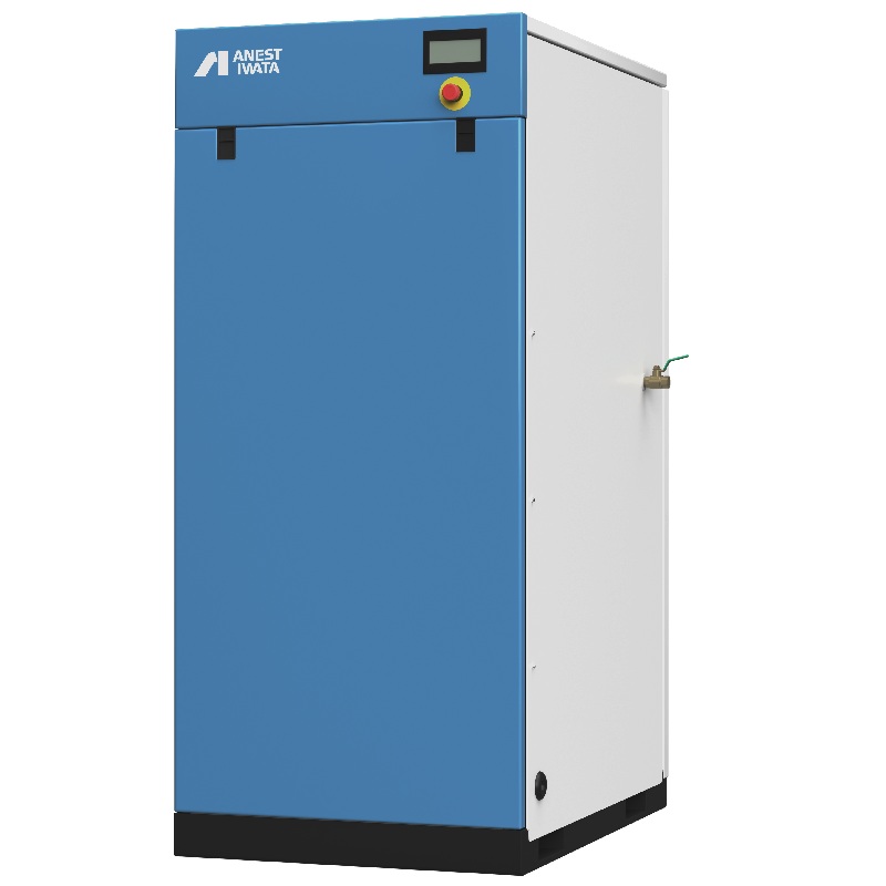 アネスト岩田 コンプレッサー SLP-150EGM5 50Hz専用 スクロール 無給油式 マルチステージ(圧力センサ発停式) ドライヤー無 三相200V 3.7kWx4 EGシリーズ 50Hz