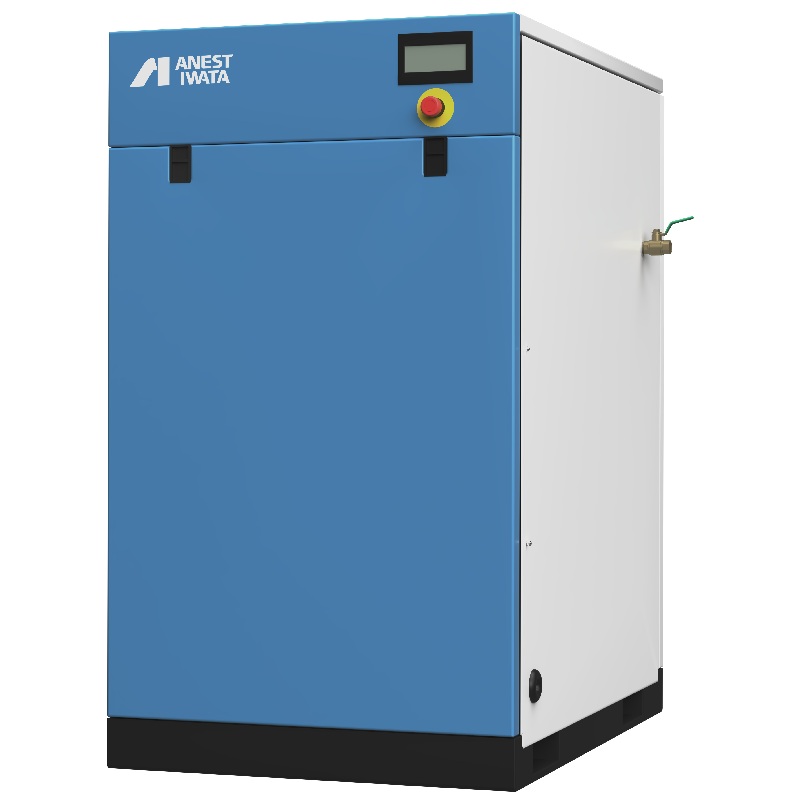 アネスト岩田 コンプレッサー SLP-110EGM6 60Hz専用 スクロール 無給油式 マルチステージ(圧力センサ発停式) ドライヤー無 三相200V 3.7kWx3 EGシリーズ 60Hz