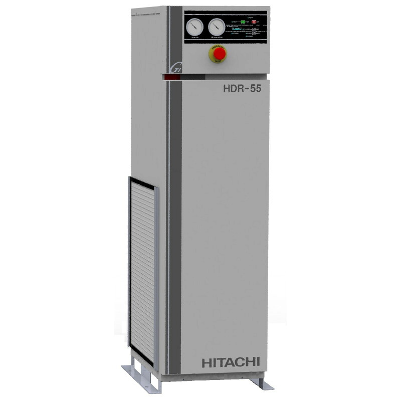 日立 冷凍式エアードライヤー HDR-55AX コンプレッサー 周辺機器 55kW 用｜設備プロ王国　店