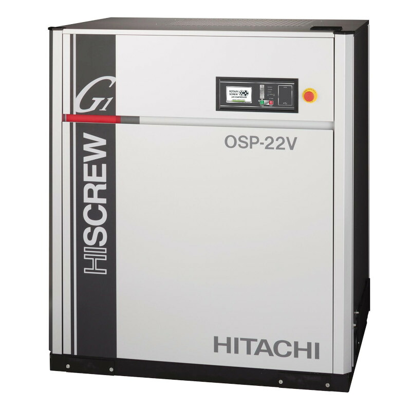 日立 コンプレッサー OSP-22VARG1 スクリュー圧縮機 50/60Hz共用 給油
