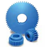 小原歯車 KHK 平歯車 PSA2.5-50J17 プラスチックタイプ PSA-J型 軸穴完成品
