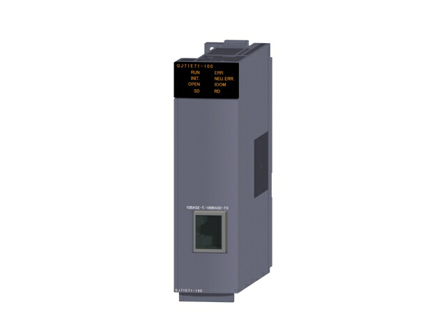 （納期問合せ） 三菱 シーケンサ QJ71E71-100 MELSEC-Q Ethernetインタフェースユニット