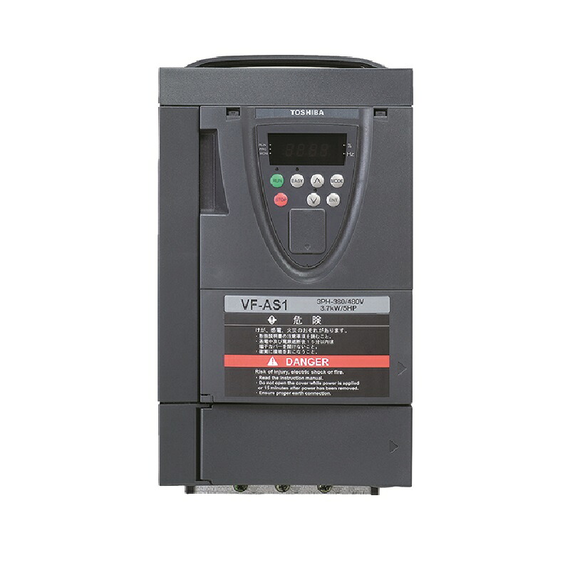 東芝 インバータ VFAS3J-2015PL (三相原動機取り締まる用) VF-AS3Jつづき物 三相 200V 1.5kW 高トルクインバーター