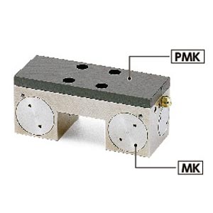 鍋屋バイテック リニアクランパ・ズィー PMK-45-8 PMK続きもの NBK アダプター一皿