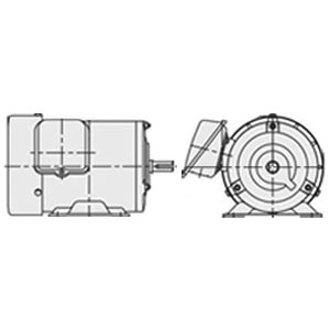 楽天市場】（在庫あり） 三菱 三相モーター SF-PR-0.75kW-4P AC200V 4