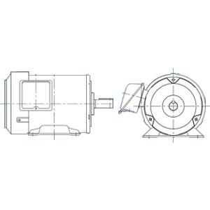 楽天市場】（長期欠品中） 三菱電機（ミツビシ）三相モータ Sf-Jr-0.4Kw-6P-400V全閉外扇 屋内仕様 脚取付 ブレーキ無し：設備プロ王国  楽天市場店