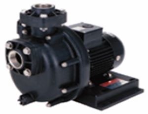 三相電機 自吸式ヒューガルポンプ 25PSPZ-2033B 樹脂製・海水用 口径25A(1B) 出力250W(60Hz) 三相200V PSPZ型 屋外