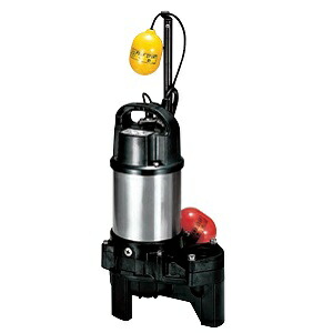 鶴見製作所（ツルミ） 水中ポンプ ハイスピンポンプ 40PUA2.25S-60HZ 汚物用 PUA型 自動形・単独運転可能・フロート2個付 0.25kW 単相100V 60Hz