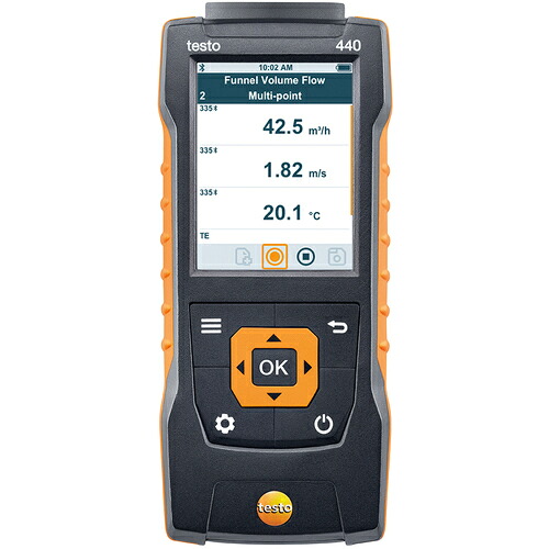 TESTO マルチ周囲の状況位置づける器 0560 4401 testo 440 本体