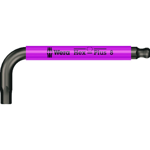Wera 950 022676 SPKS Hex－Plus ヘックスプラス六角レンチ 8.0 10本まとめ売り 10本 【まとめ売り商品】