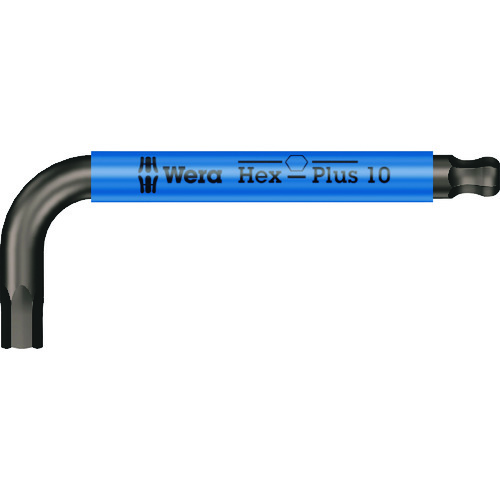 Wera 950 022677 SPKS Hex−Plus ヘックスプラス六角レンチ 10.0 10本まとめ売り 10本 【まとめ売り商品】|設備プロ王国 店