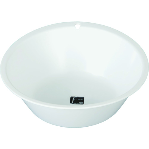 TONBO フロート洗面器 07741 フック穴付 ホワイト 60個まとめ売り 60個 【まとめ売り商品】
