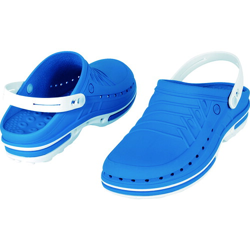 WOCK CLOG 10004370-4142 ブルー 26.0~27.0 オートクレーブ対応134℃ 6足まとめ売り 6足 【まとめ売り商品】