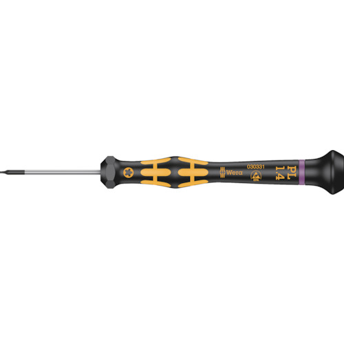 Wera 1573 030331 ESD ペンタローブクラフトフォーム細しい１番ウッド PL1.4x40粍 5本まとめ売り 5本 【まとめ売り商いもの】 ドライバー-DIY・工具-手動工具
