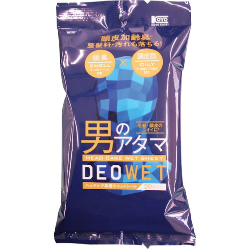 コーヨーカセイ デオウエットヘッドケアシート20枚 00-0985 60PKまとめ売り 60PK 【まとめ売り商品】|設備プロ王国 店
