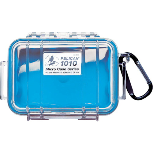 PELICAN マイクロ入れもの 1010-026-100 1010 青 149×103×54 6個まとめ売り 6個 【まとめ売り商いもの】