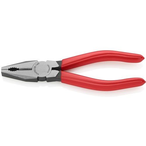 KNIPEX ペンチ 0301-160 プラスチックハンドル 160mm 6丁まとめ売り 6丁 【まとめ売り商品】｜設備プロ王国　店