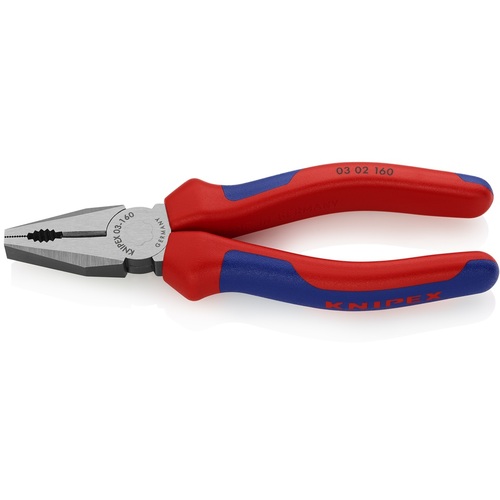KNIPEX ペンチ 0302-160 コンフォートハンドル 160mm 6丁まとめ売り 6丁 【まとめ売り商品】|設備プロ王国 店