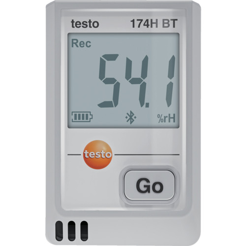 TESTO 温湿度資料ロガー(Bluetooth) 0572 1743 01 testo 174H BT(白)