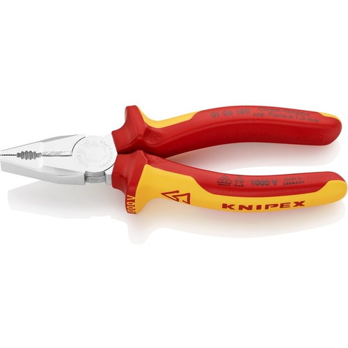 KNIPEX 不成立プライヤー 0106-160 1000V不成立 コンフォートハンドル 160粍 6丁まとめ売り 6丁 【まとめ売り商いもの】