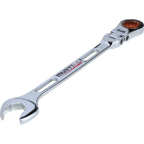 MUSTTOOL ダブルフレキ軽量ギアレンチ 12448 17mm IM－DFGK17 10丁まとめ売り 10丁 【まとめ売り商品】
